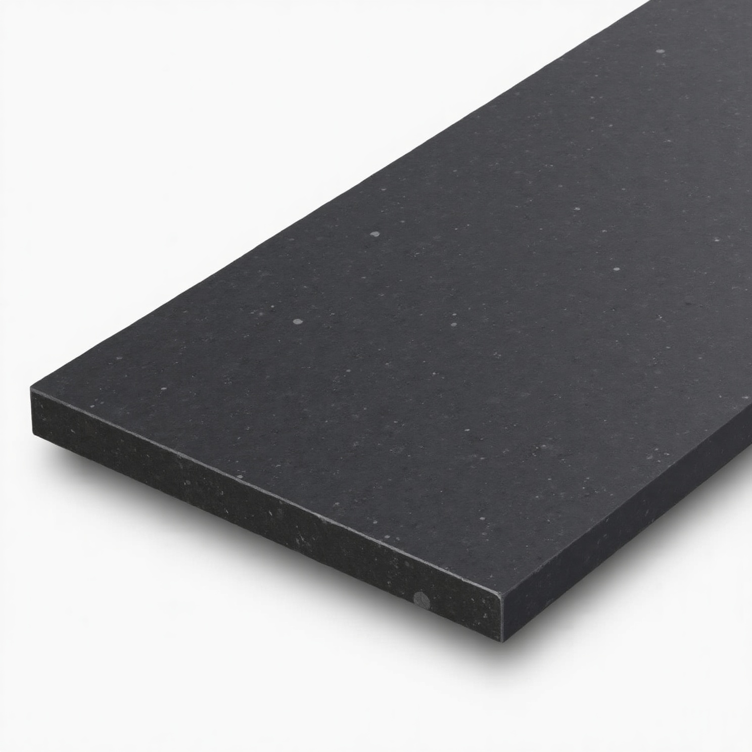 Muurafdekker Graniet Fine Basalt (antraciet, gezoet)
