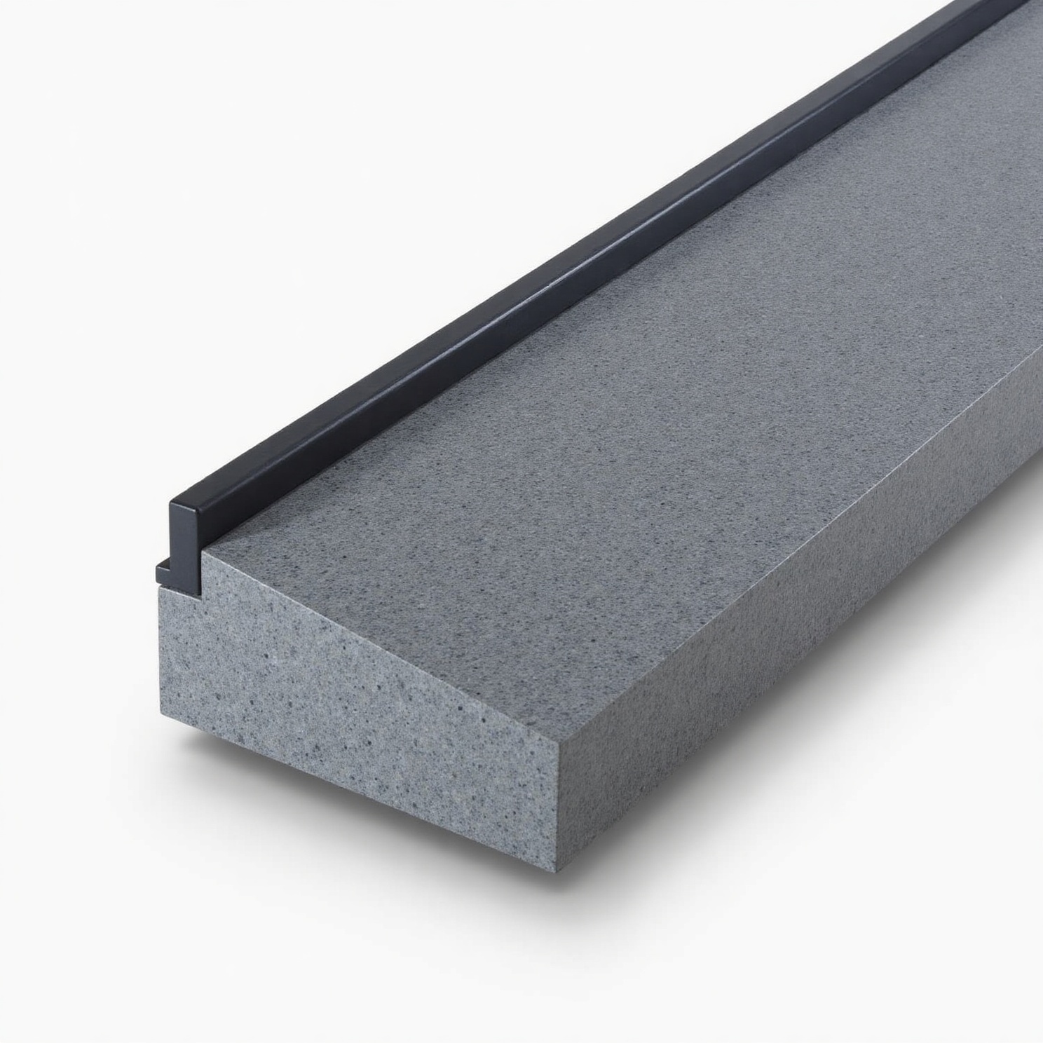 Granieten raamdorpel (geschuurd) 160 mm diep